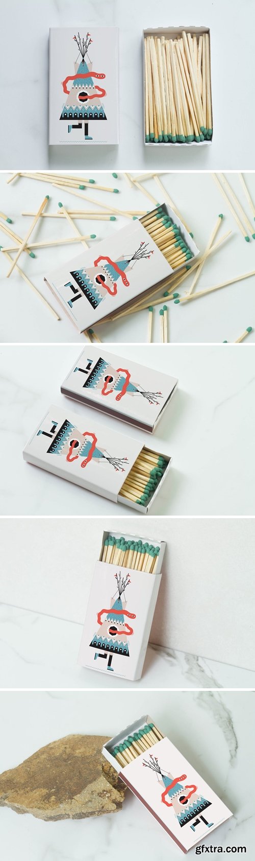 Matches Box Mockup