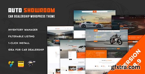 ThemeForest - Auto Showroom v1.8.9 - Car Dealership WordPress Theme - 15995336