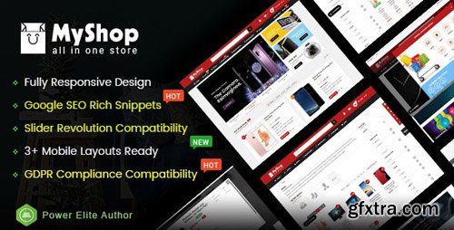 ThemeForest - MyShop v1.0.0 - Top Multipurpose OpenCart 3 Theme (3+ Mobile Layouts Included) - 22028738