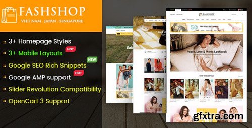 ThemeForest - FashShop v1.0.0 - Multipurpose Responsive OpenCart 3 Theme with Mobile-Specific Layouts (Update: 28 January 19) - 22225912