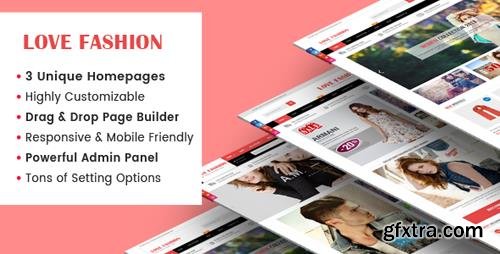 ThemeForest - LoveFashion v1.0.1 - Responsive Multipurpose Sections Drag & Drop Builder Shopify Theme - 21633912