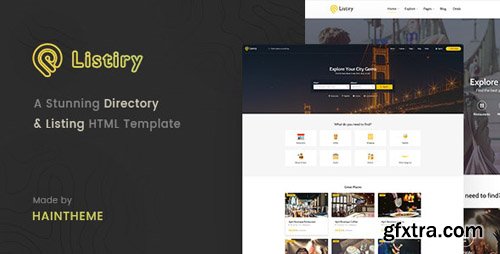 ThemeForest - Listiry v1.0 - Directory & Listing Template - 22074499