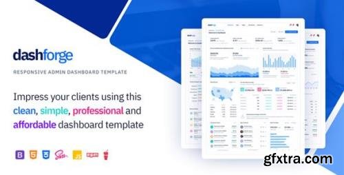 ThemeForest - Dashforge v1.0 - Responsive Admin Dashboard Template - 23725961