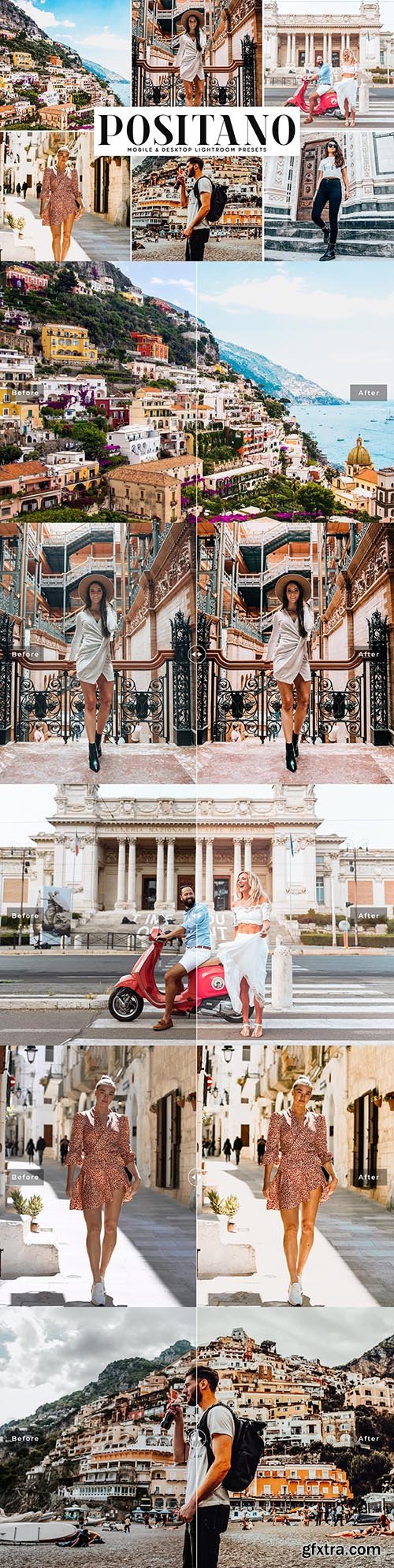 CreativeMarket - Positano Pro Lightroom Presets 3946740