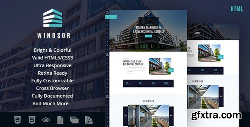 ThemeForest - Windsor v1.0 - Apartment Complex / Single Property Site Template - 18939023