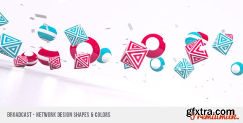 VideoHive Broadcast - Network Design Shapes & Colors 310454