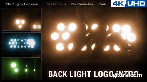 VideoHive Backlight Logo Intro 20957792