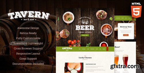 ThemeForest - Tavern v1.0 - Pub, Restaurant & Brewery Site Template - 14138236