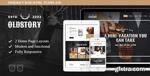 ThemeForest - OldStory v1.0.1 - Whisky Bar | Pub | Restaurant Site Template - 17455992