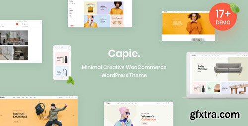 ThemeForest - Capie v1.0.2 - Minimal Creative WooCommerce WordPress Theme - 23824695