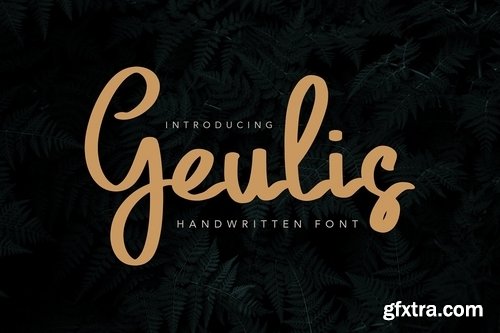 CM - Geulis Stylish Font 3948590