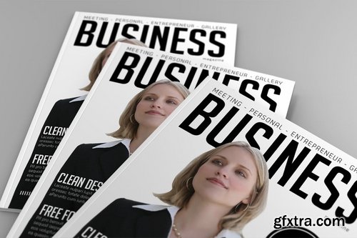 Business Magazine Template