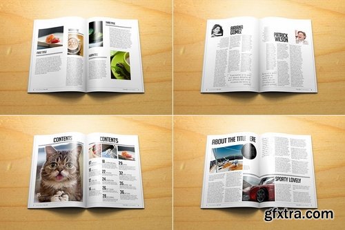 Business Magazine Template