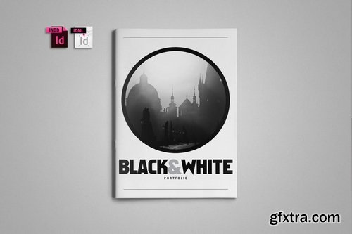 Black-White Portfolio Template