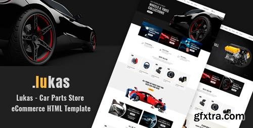 ThemeForest - Lukas v1.0 - Car Parts Store eCommerce HTML Template - 24049131