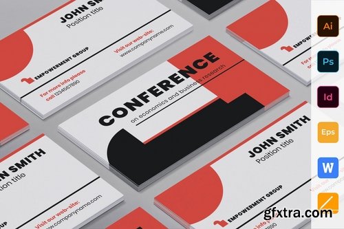 Conference Poster Flyer Business Card Brochure Bifold Trifold