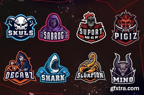 E Sports Logo Bundle