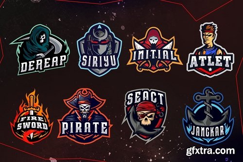 E Sports Logo Bundle