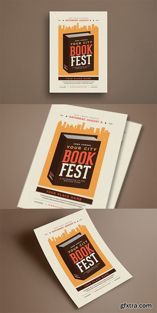 Book Festival Event Flyer