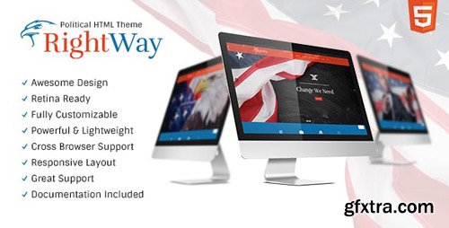 ThemeForest - Right Way v1.0 - Politics & Activism Site Template - 14393826