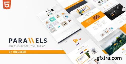 ThemeForest - Parallels v1.0 - Multipurpose Site Template - 14930877