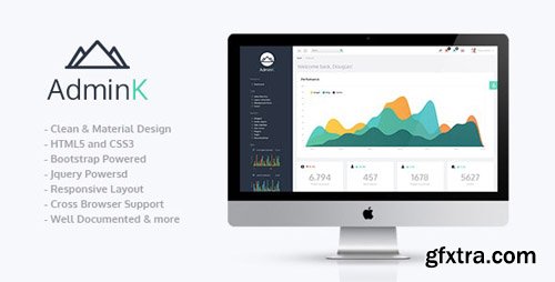 ThemeForest - AdminK v1.1 - Bootstrap Admin Template - 17045508