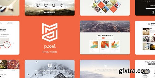 ThemeForest - Pixel v1.0 - Multipurpose Site Template - 18576527