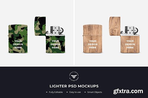 Lighter PSD Mockup