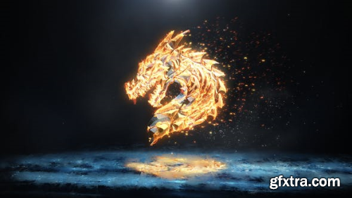 VideoHive Ice and Flame Logo 23354085