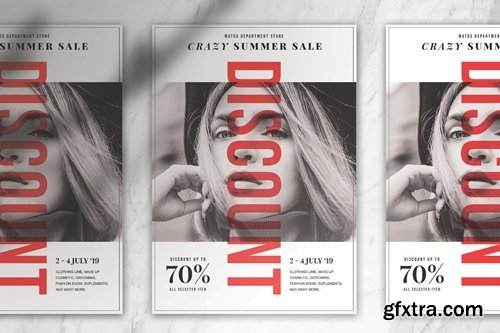 Simple & Modern Fashion Flyer Template