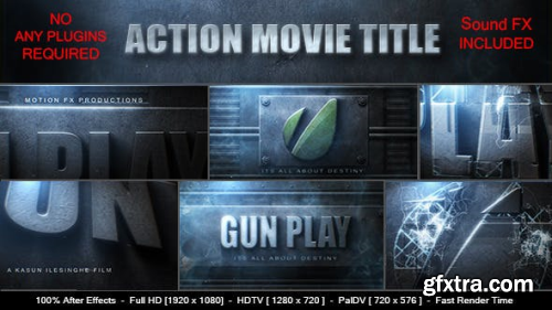 VideoHive Action Movie Logo 8948619