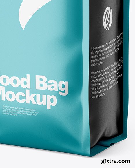 Matte Food Bag Mockup 46272