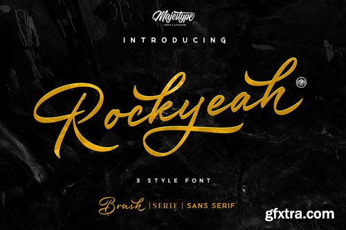 Rockyeah Font Family