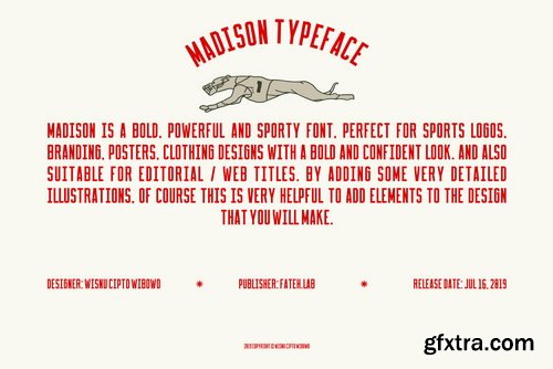 Madison Font Family