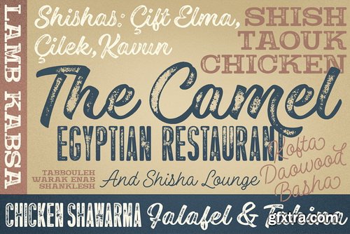 Las Palmas Font Family