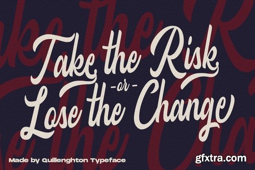 Quillenghton Typeface