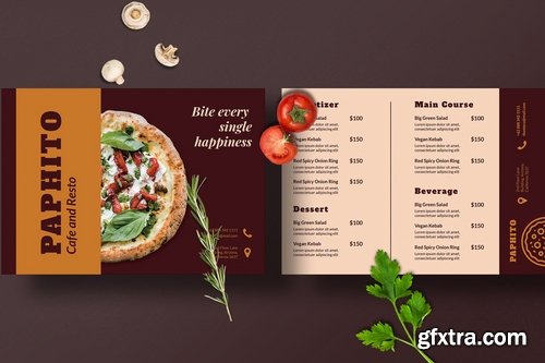 Restaurant Menu Template 2