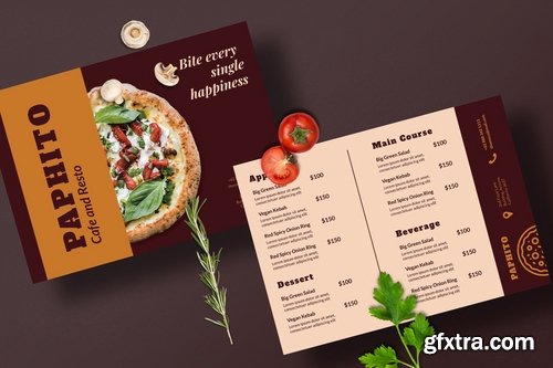 Restaurant Menu Template 2