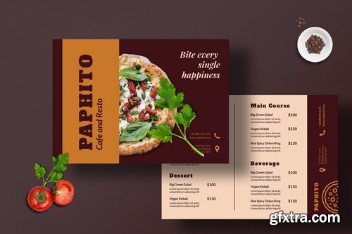 Restaurant Menu Template 2