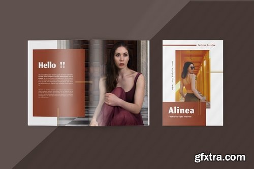 Alinea - Fashion Lookbook Template