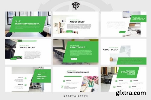 Sculf Business - Powerpoint Google Slides and Keynote Templates