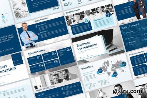 Blue Business Presentation