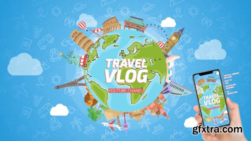 VideoHive Travel Logo Reveal 23912416