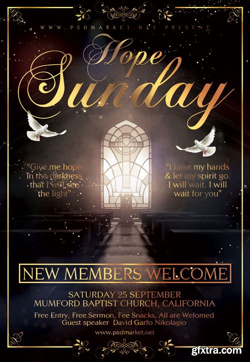 Church - Premium flyer psd template