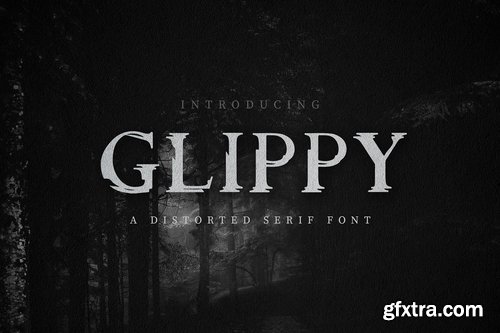 CM - Glippy Industrial Font 3952825