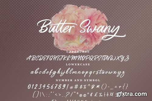 CM - Butter Swany - Handwritten Font 3954090