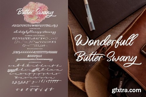 CM - Butter Swany - Handwritten Font 3954090