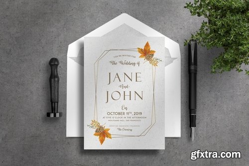 Deluxe Wedding Invitation Suite