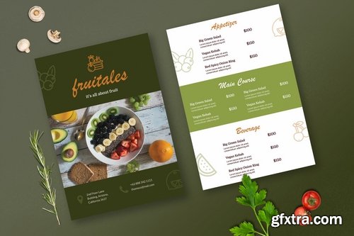 Restaurant Menu Template 2