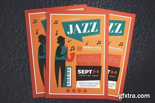 Jazz Festival Flyer